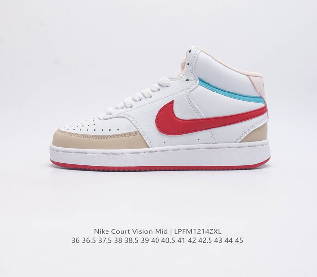 Nike Court Vision Mid 80 20 80 Swoosh Dn3577-002 36 36.5 37.5 38 38.5 39 40 40.