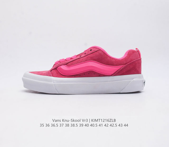 Vans Knu-Skool Vr3 Lx logo Vans knuskool imranpotato og 35-44 Kimt1216Zlb