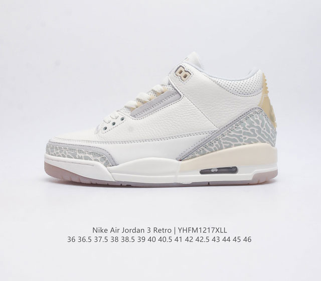 Aj3 Nike Air Jordan 3 Retro Se 3 3 Aj 1988 Nike Air Fj9479-100 36-46 Yhfm1217