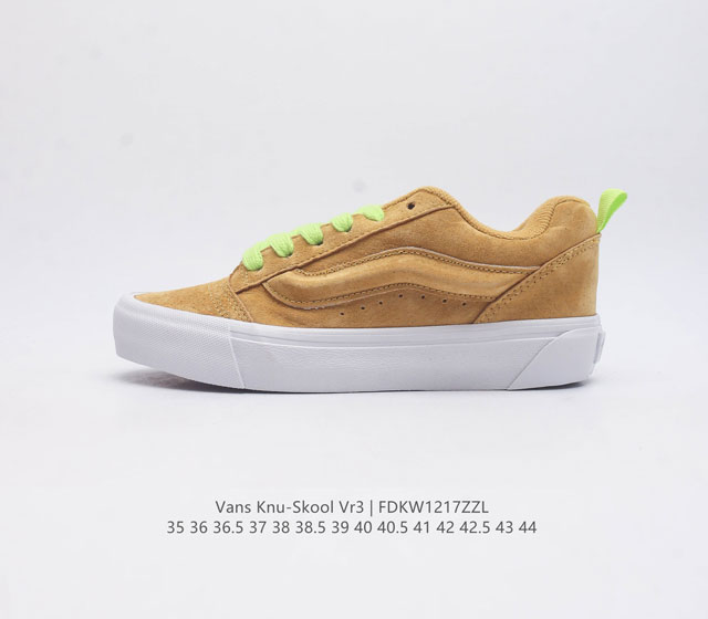 Vans Knu-Skool Vr3 Lx logo Vans knuskool imranpotato og 35-44 Fdkw1217Zzl