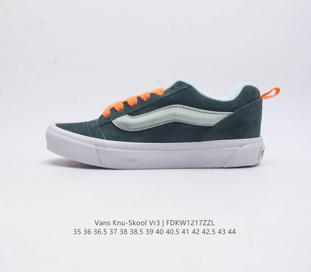 Vans Knu-Skool Vr3 Lx logo Vans knuskool imranpotato og 35-44 Fdkw1217Zzl