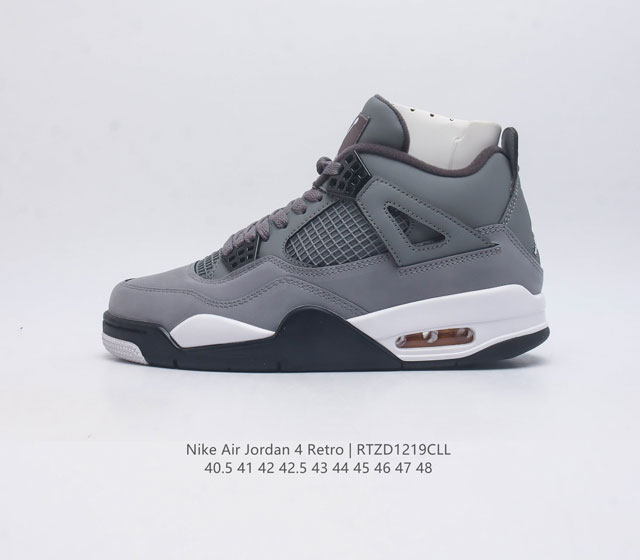 Nike Air Jordan 4 Retro Og aj4 4 Air Sole Dh6927-001 40.5 41 42 42.5 43 44 45 4