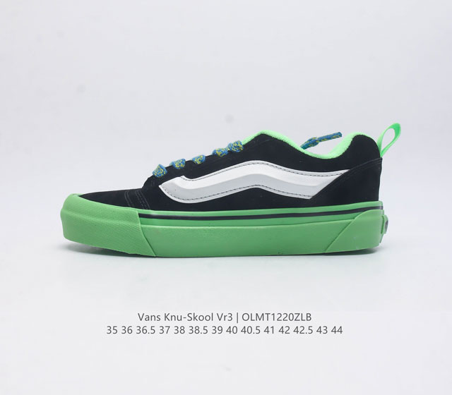 Vans Knu-Skool Vr3 Lx logo Vans knuskool imranpotato og 35-44 Olmt1220Zlb