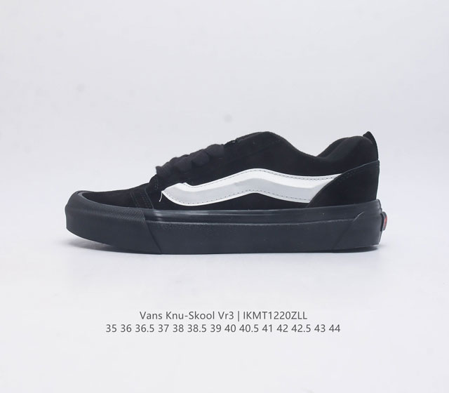 Vans Knu-Skool Vr3 Lx logo Vans knuskool imranpotato og 35-44 Ikmt1220Zll