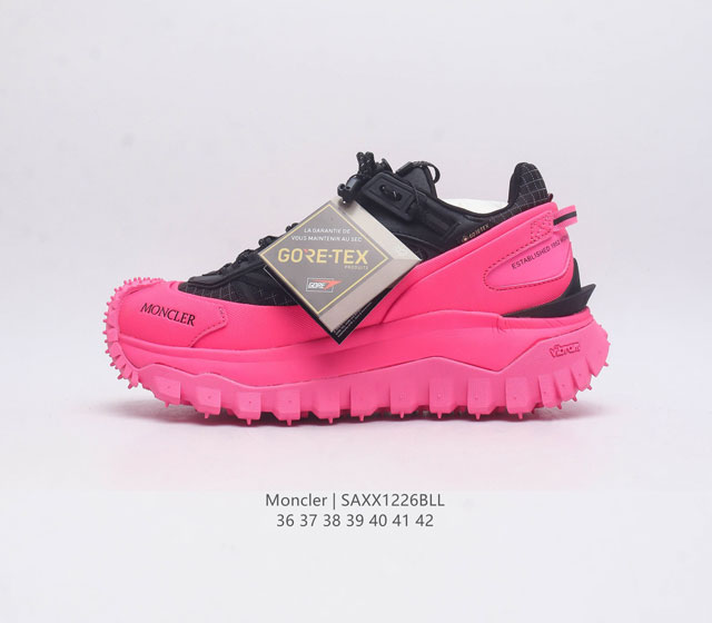 Moncler Trailgrip Gtx cordura Gore-Tex 3M vibram moncler 36-42 Saxx1226Bll