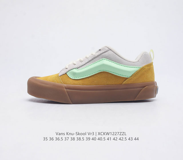 Vans Knu-Skool Vr3 Lx logo Vans knuskool imranpotato og 35-44 Xckw1227Zzl