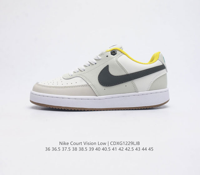 Nike Court Vision Lo 80 20 80 Swoosh Swoosh Nike Cd5434-117 36 36.5 37.5 38 38.