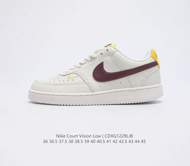 Nike Court Vision Lo 80 20 80 Swoosh Swoosh Nike Cd5434-117 36 36.5 37.5 38 38.