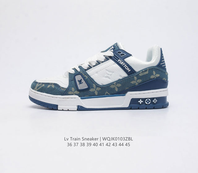 louis Vuitton Lv zp 3D logo lv louis Vuitton Trainer Sneaker Low 36-45 Wqjk0103