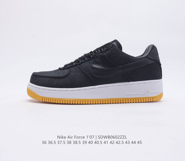 Af1 clot X fragment Design X Nike Air Force 1 Jt Premiumgame Black + Ao9268-100