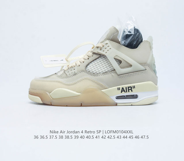 Nike Air Jordan 4 Retro Og aj4 4 Air Sole Cv9388-100 36-47.5 Lofm0104