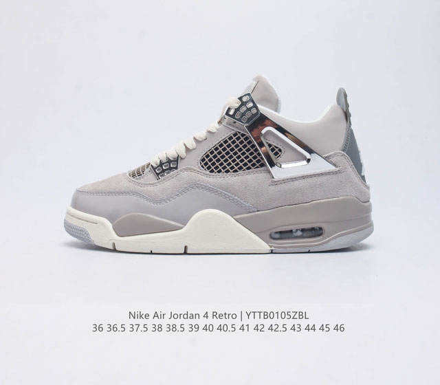 Nike Air Jordan 4 Retro Og aj4 4 Air Sole Aq9129-001 36 36.5 37.5 38 38.5 39 40