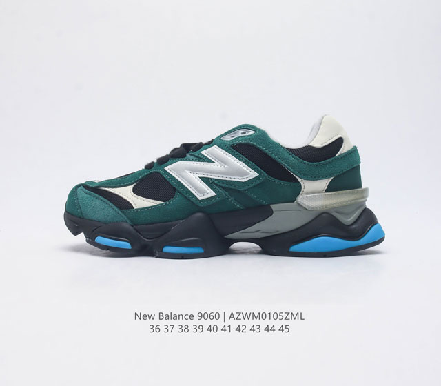 New Balance nb new Balance 9060 Black Green 5 abzorb tpu U9060Rva 36-45 Azwm0105