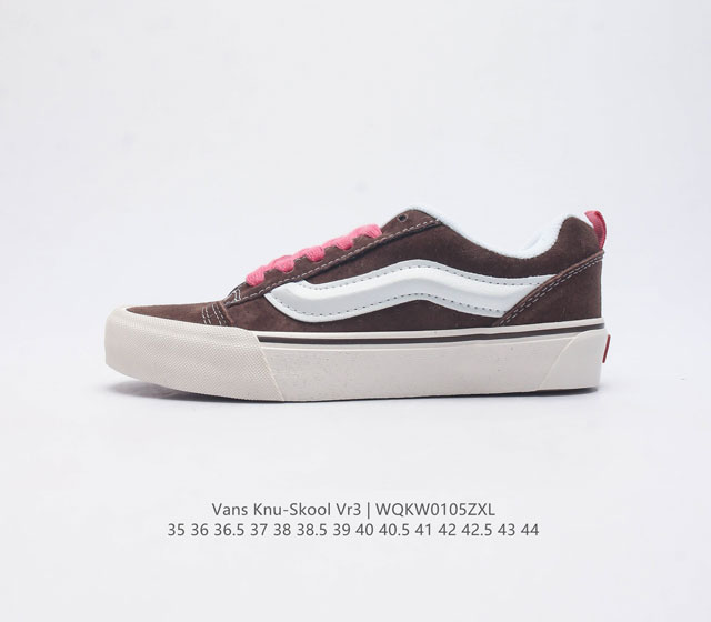 Vans Knu-Skool Vr3 Lx logo Vans knuskool imranpotato og 35-44 Wqkw0105