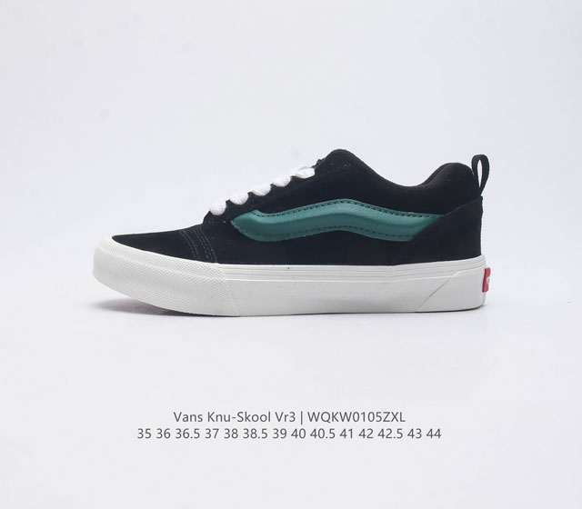 Vans Knu-Skool Vr3 Lx logo Vans knuskool imranpotato og 35-44 Wqkw0105