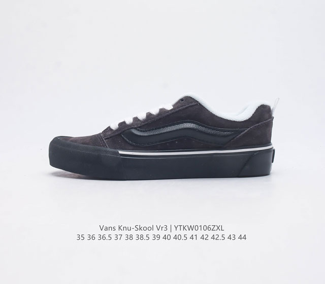 Vans Knu-Skool Vr3 Lx logo Vans knuskool imranpotato og 35-44 Ytkw0106