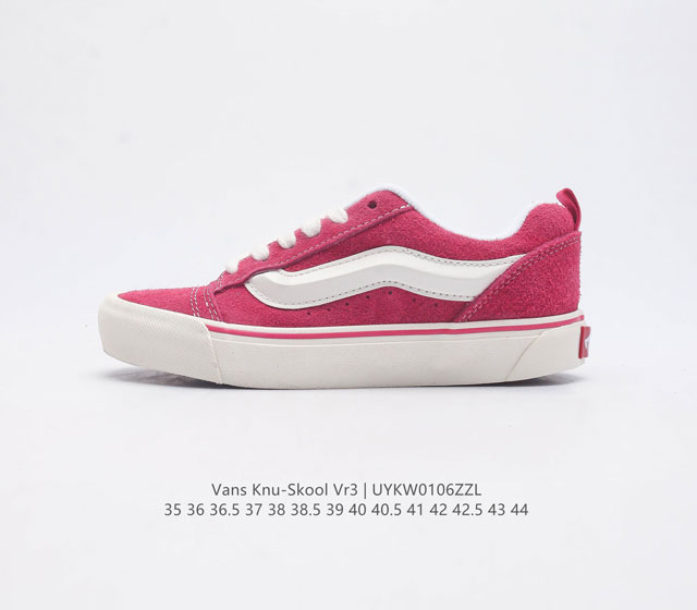 Vans Knu-Skool Vr3 Lx logo Vans knuskool imranpotato og 35-44 Uykw0106Zzl