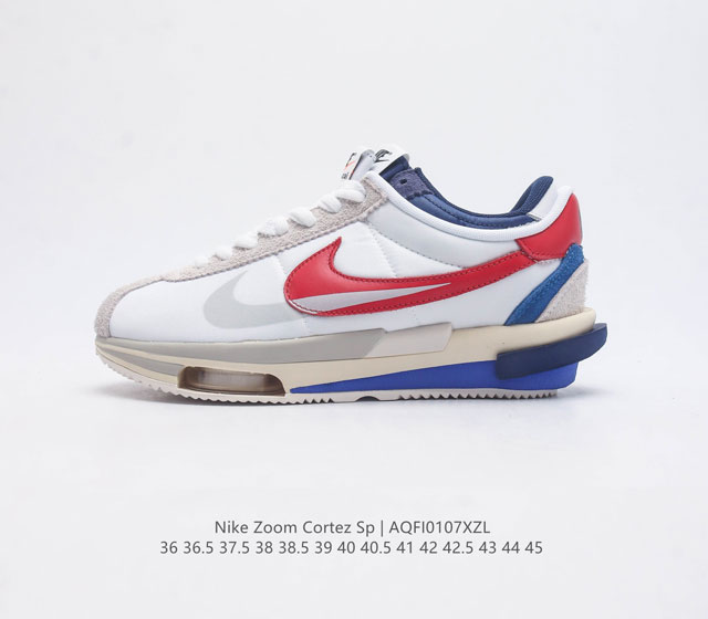 eva 4 air Zoom 50 sacai X Nike Air Zoom Cortez Sp 4.0 Grey White 4.0 Dq0581 36