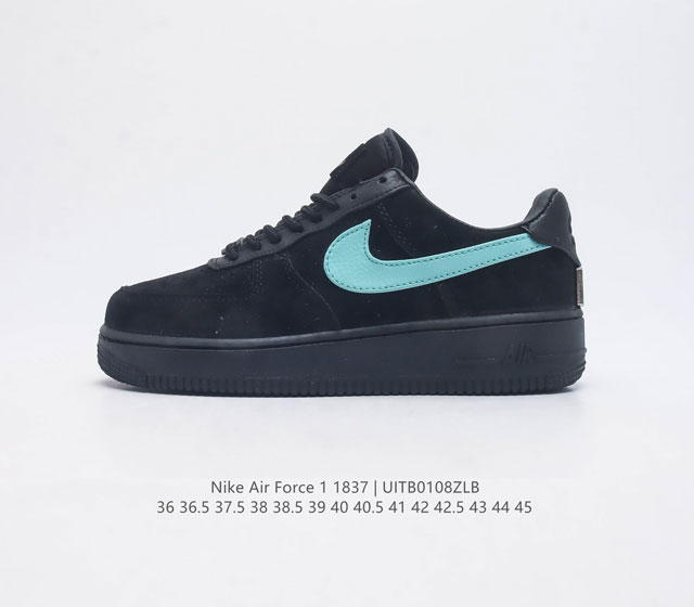 - Tiffany & Co. X Nike Air Force 1 Low Sp 1837 Dz1382-001 36 36.5 37.5 38 38.5