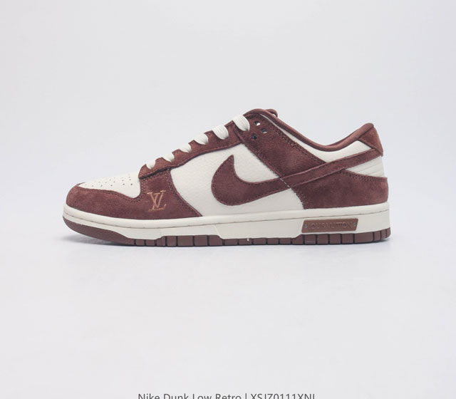 Nike eva , louis Vuitton X Nike Sb Dunk Low Beige Dark Brown Gold Lv Fc1688-149