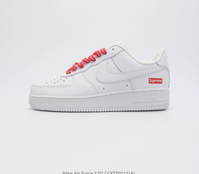 Superme X Air Force 1 07 Cu9225-100 Af1 Af1 solo Cu9225 36 36.5 37.5 38 38.5 39