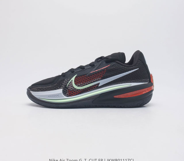 Nike Air Zoom G.T.Cut 3 Ep react+Zoom Strobel+ zoom Gt logo Cz0176-001 40-45 Jk