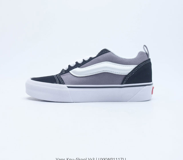 Vans Knu-Skool Vr3 Lx logo Vans knuskool imranpotato og 35-44 Uykw0111Zll