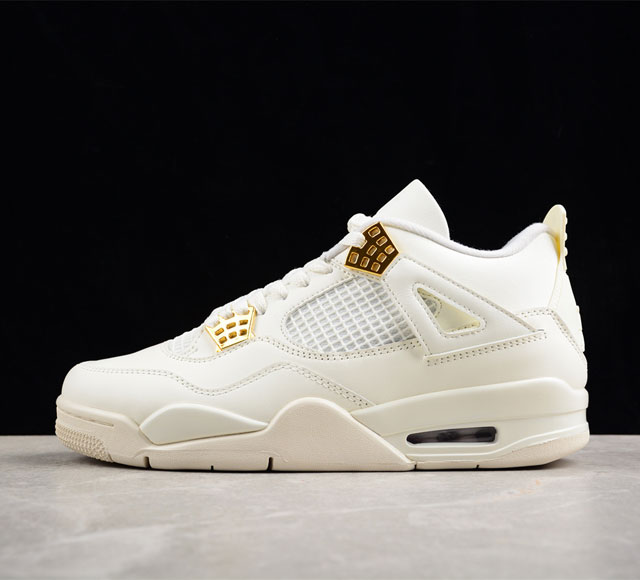 Air Jordan 4 Retro Wnns Vivid Sulfur Aj4 4 aq9129-170 jumpman Logo air Sloe 36 3