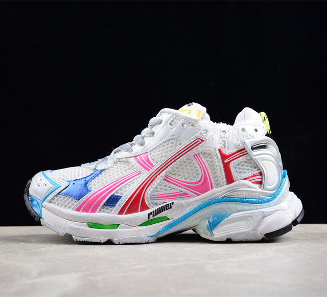 Balenciaga Runner Kith Four.Color 7.5 W3Rbw9645 35 36 37 38 39 40 41 42 43 44 45