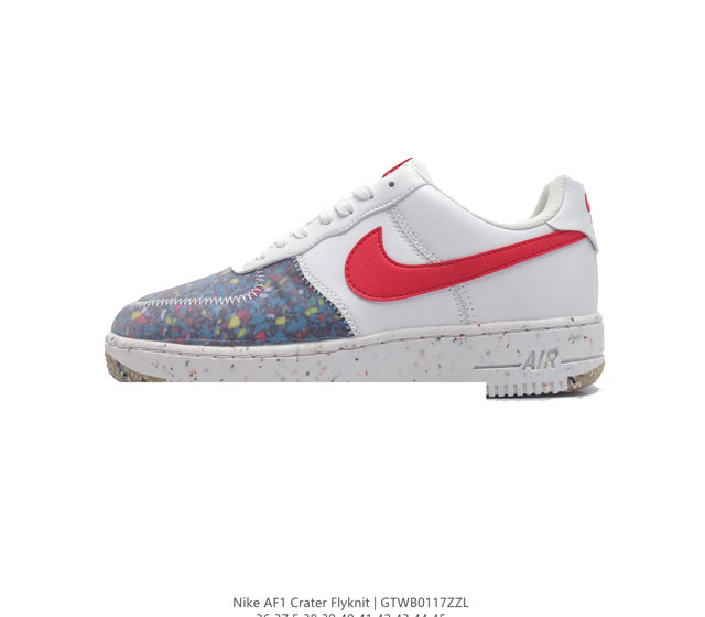 Nike Air Force 1 Crater Flyknit Low Af1 # # ddd Ct1986- Ddd 36 3 38 39 40 41 42