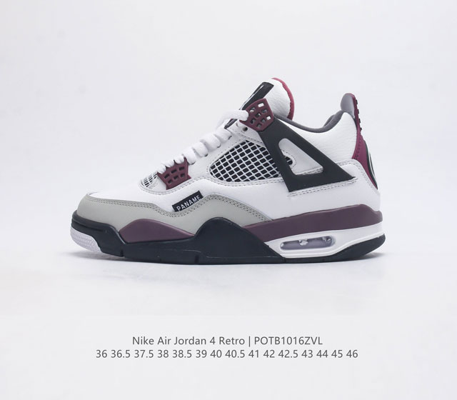 Nike Air Jordan 4 Retro Og aj4 Aj4 4 4 Ddd Air Sole Ddd Ct8527- Ddd 36-46 Ddd p