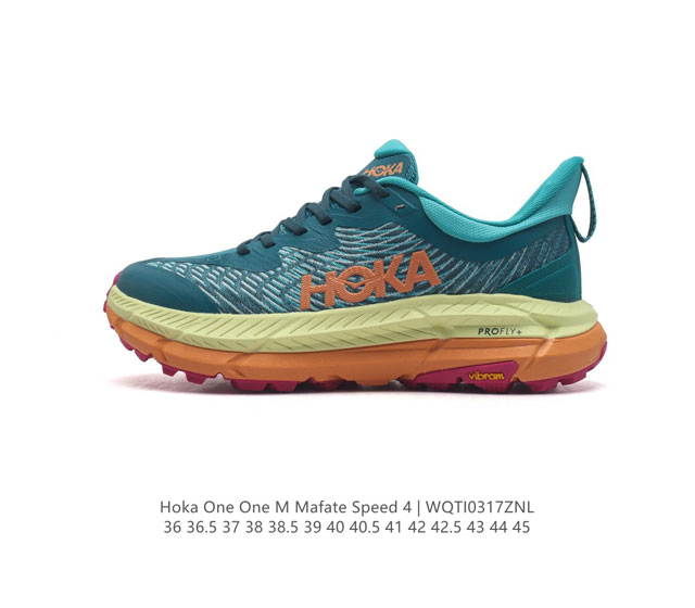 Hoka One One Mafate Speed 4 4 Mafatespeed 4 Profly 1129930 36-45 Wqti0317Znl