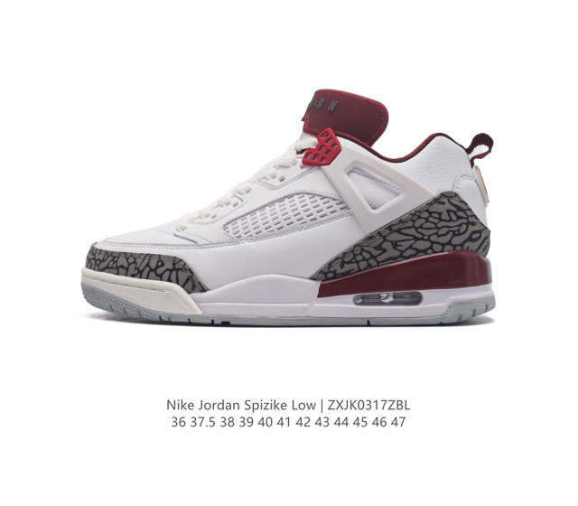 Nike Jordan Spizike Low Air Jordan Jordan Spizike Low Air Jordan Fj6372-013 36-