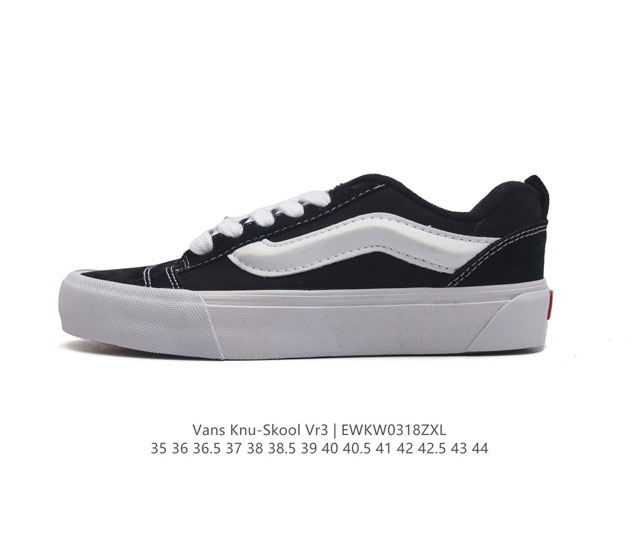 Vans Knu-Skool Vr3 Lx logo 2023 Vans knuskool imranpotato og 35-44 Ewkw0318