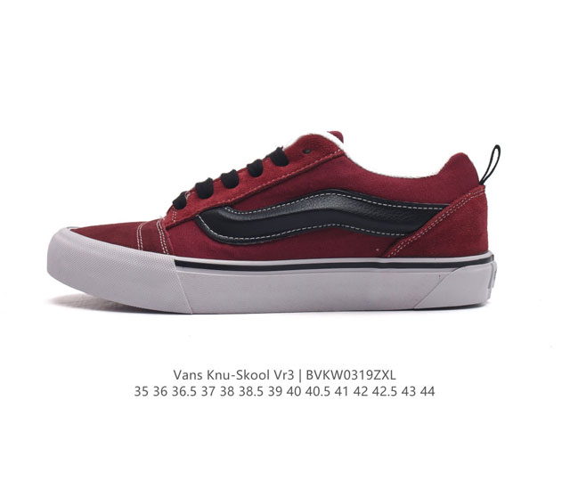 Vans Knu-Skool Vr3 Lx logo 2023 Vans knuskool imranpotato og 35-44 Bvkw0319