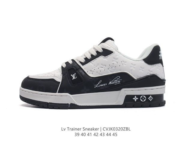 Louis Vuitton Lv zp 3D logo lv louis Vuitton Trainer Sneaker Low 39-45 Cvjk0320