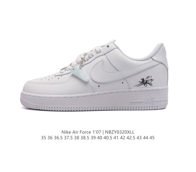 Af1 Nike Air Force 1 07 Low 2024 35 36 37.5 38 39 40 41 42 43 44 45 Nbzy0320