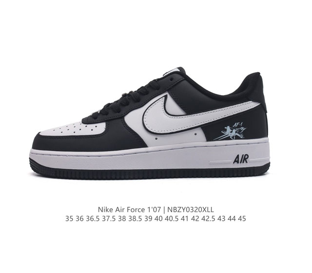 Af1 Nike Air Force 1 07 Low 2024 35 36 37.5 38 39 40 41 42 43 44 45 Nbzy0320