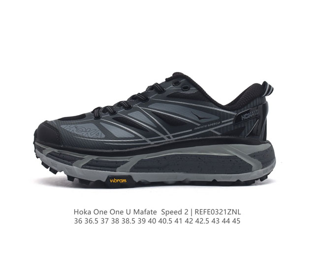 Hoka One One Mafate Speed 2 Low tpu Eva 36-45 Refe0321Znl