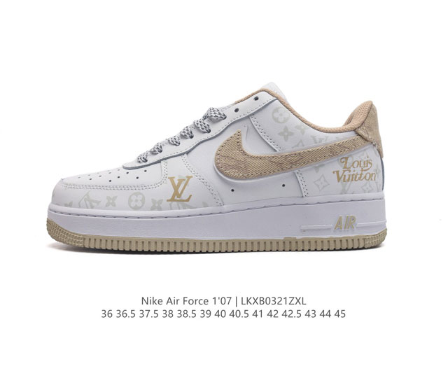 Louis Vuitton X Nike Air Force 1 Low Af1 force 1 Cv0670 36 36.5 37.5 38 38.5 39