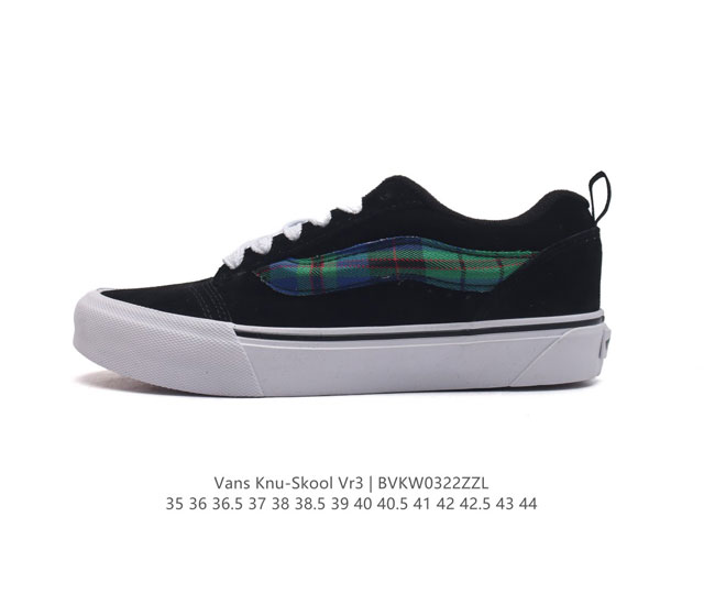 Vans Knu-Skool Vr3 Lx logo 2023 Vans knuskool imranpotato og 35-44 Bvkw0322Zzl