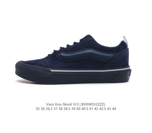 Vans Knu-Skool Vr3 Lx logo 2023 Vans knuskool imranpotato og 35-44 Bvkw0322Zzl