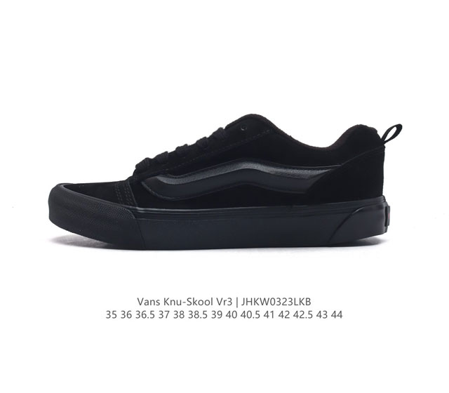 Vans Knu-Skool Vr3 Lx logo 2023 Vans knuskool imranpotato og 35-44 Jhkw0323Lkb