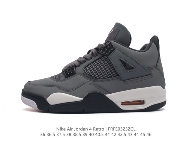 Nike Air Jordan 4 Retro Og aj4 4 Air Sole Dv6773-220 36-46 Frfe0323Zcl