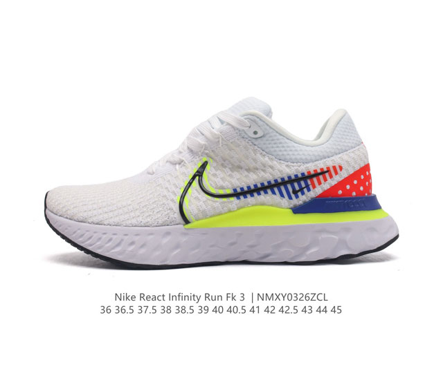 Nike React Infinity Run Fk 3 Prm Nike React Flyknit Flyknit Dx1629- 36-45 Nmxy0