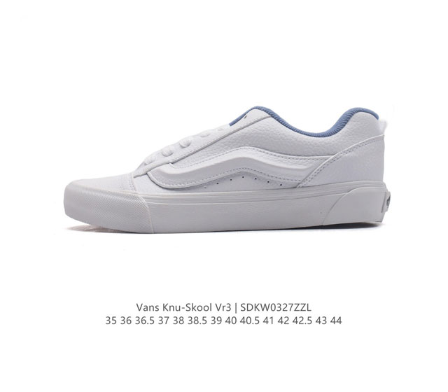 Vans Knu-Skool Vr3 Lx logo 2023 Vans knuskool imranpotato og 35-44 Sdkw0327Zzl