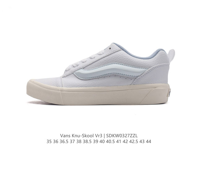 Vans Knu-Skool Vr3 Lx logo 2023 Vans knuskool imranpotato og 35-44 Sdkw0327Zzl