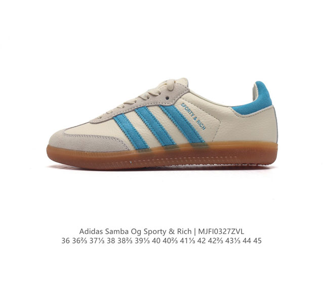 Sporty & Rich X Adidas Originals Samba Og Hq6075 36 36 37 38 38 39 40 40 41 42