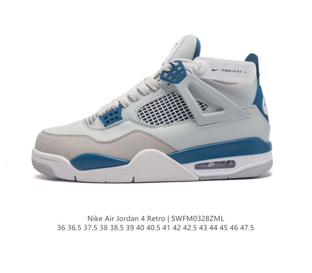 Nike Air Jordan 4 Retro Og aj4 4 Air Sole Fv5029-141 36 36.5 37.5 38 38.5 39 40