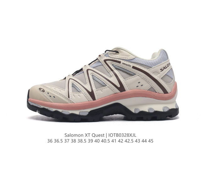 Salomon Xt-Quest Adv Beige sensifit 3D Advanced Chassis contagrip 417589 36-45